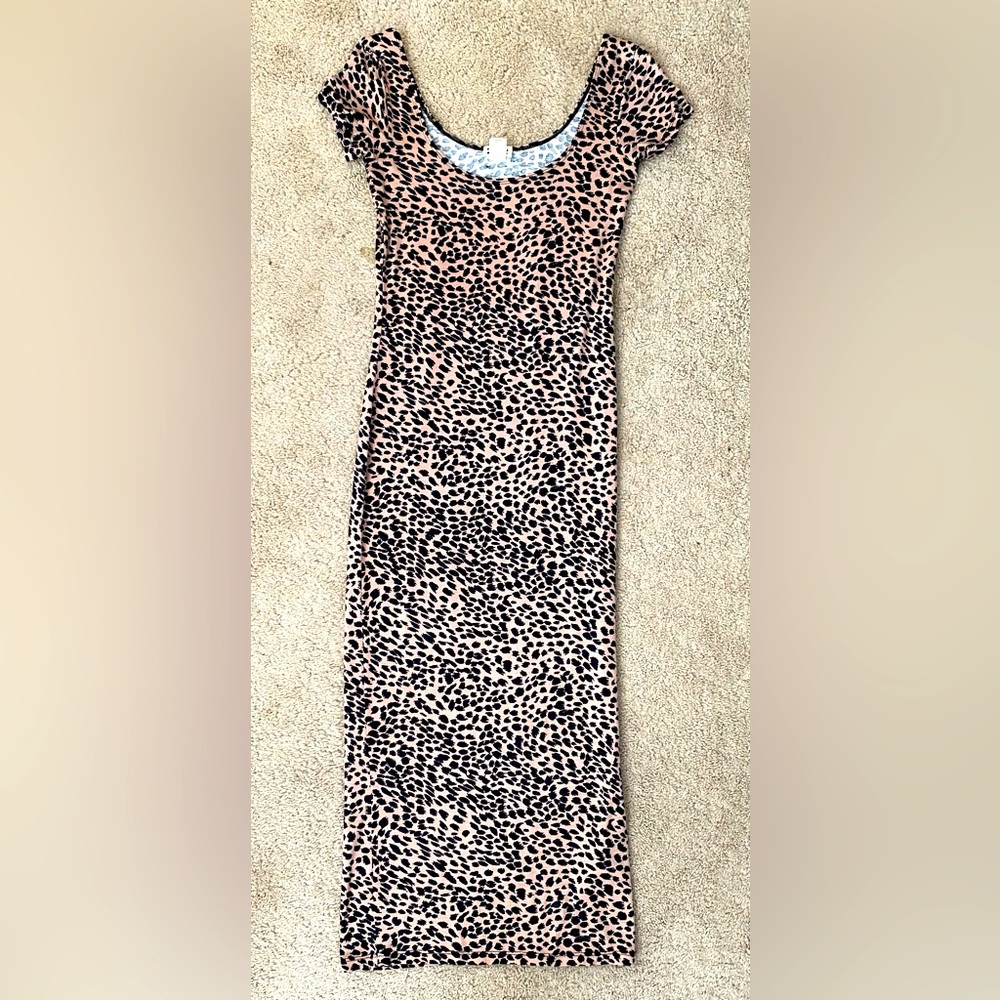 Billabong leopard print dress